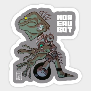 moerau-bot lizard Sticker